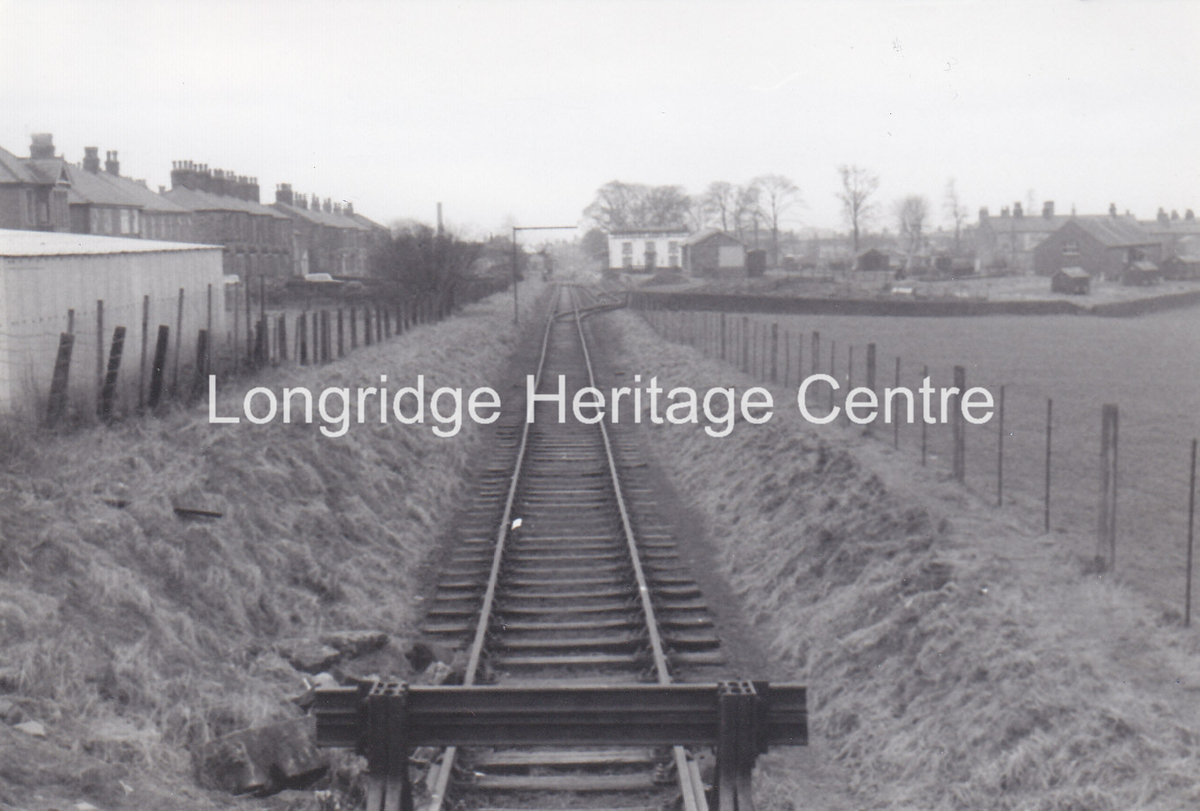 352A - Railway - Looking down towards Towneley Arms - 1966